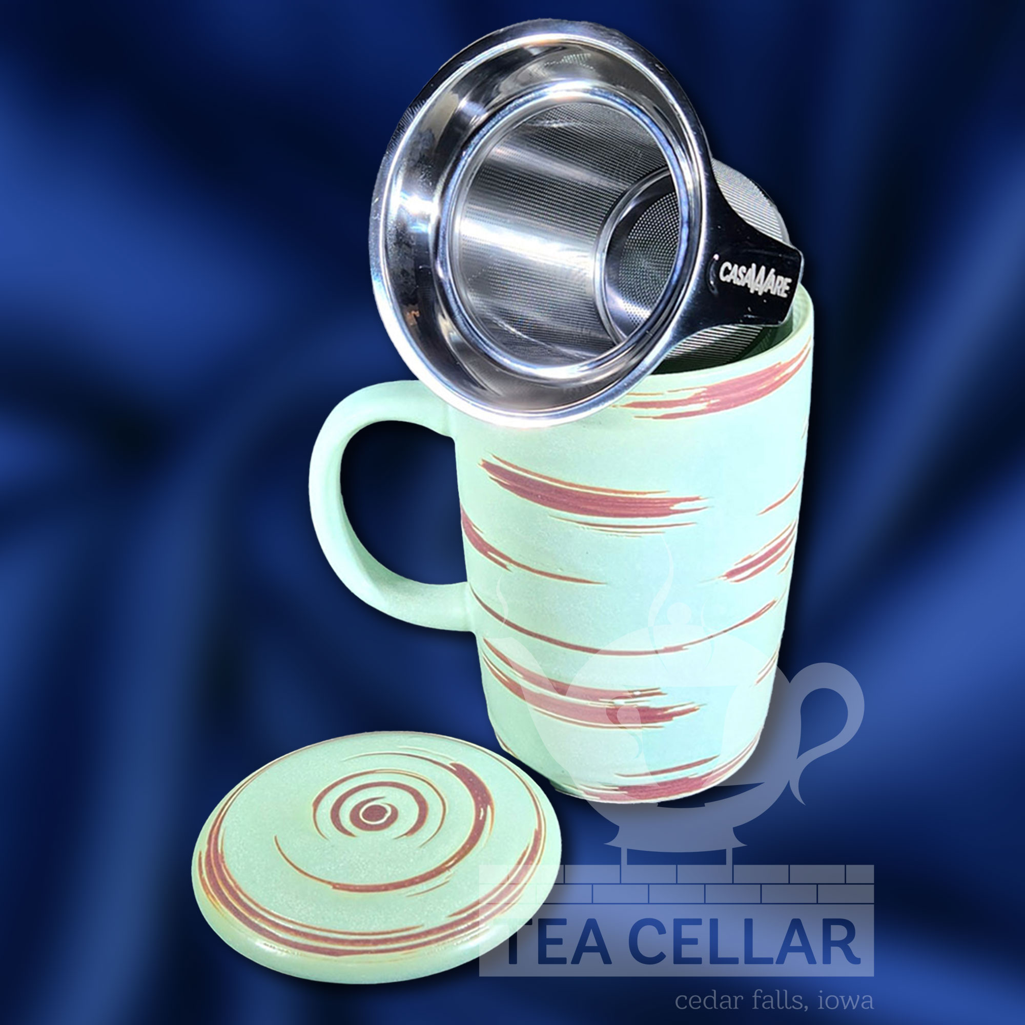 Tilt & Drip Tea Infuser Mug (Farmhouse) 2 Tilt & Drip Tea Infuser Mug (Farmhouse) - Image 2