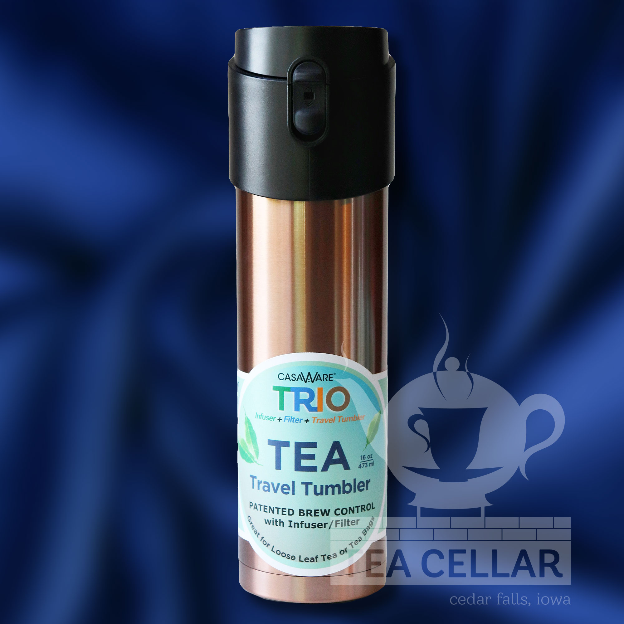 Upside Down Tea Tumbler--16 oz. 2 Upside Down Tea Tumbler--16 oz. - Image 2