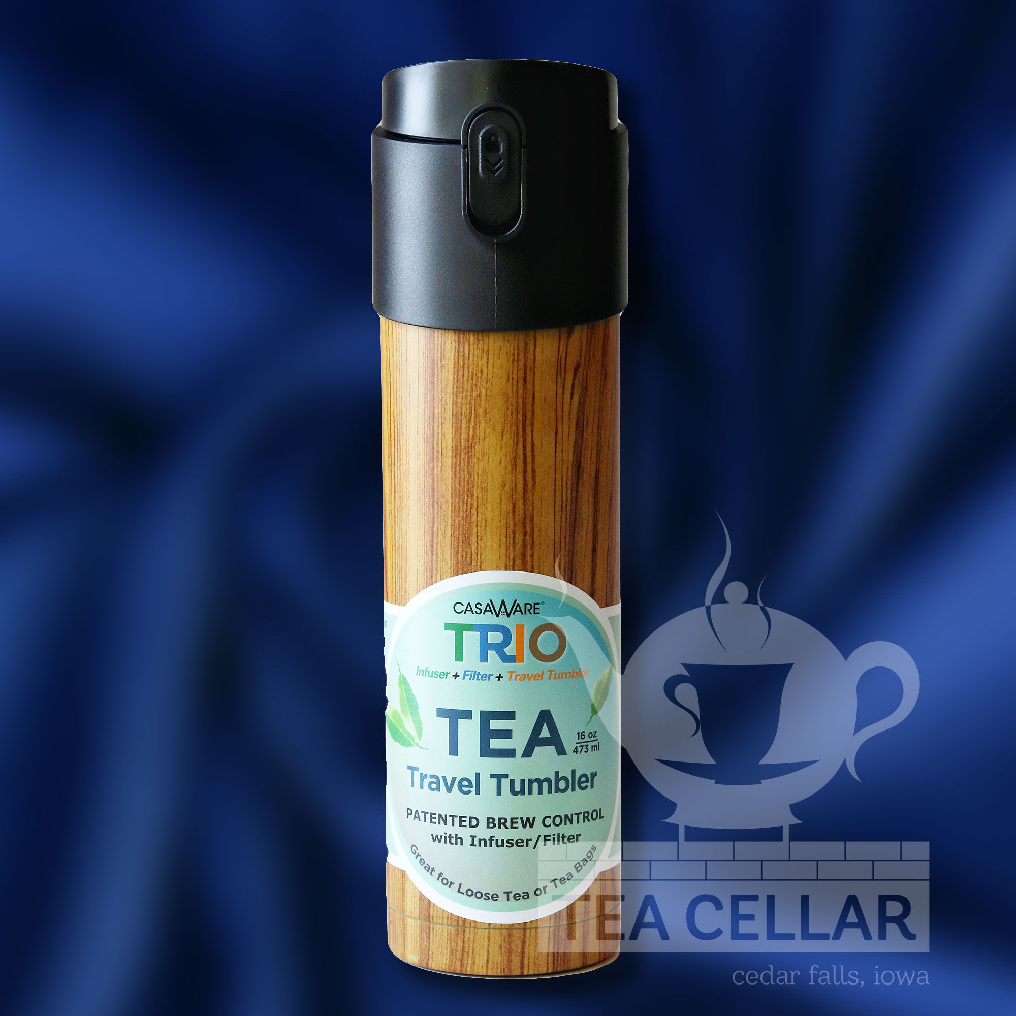 Upside Down Tea Tumbler--16 oz. 5 Upside Down Tea Tumbler--16 oz. - Image 5
