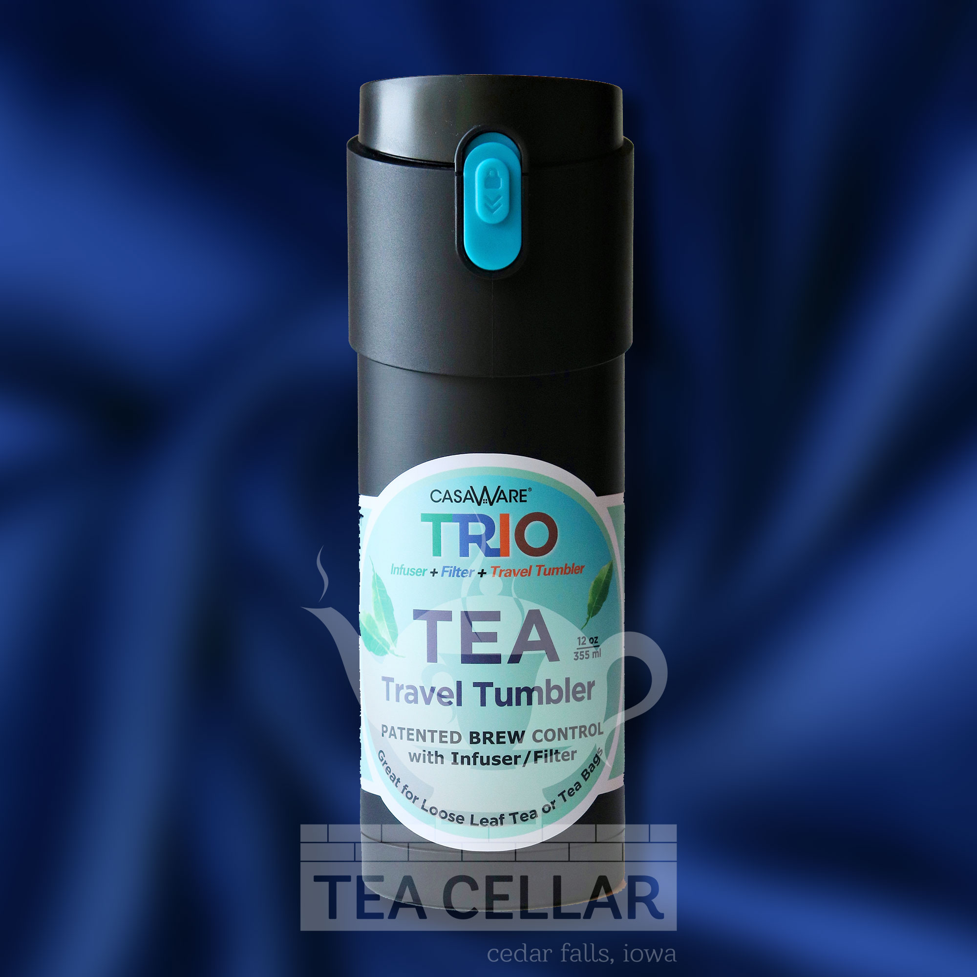 Upside Down Tea Tumbler--12 oz. 1 Upside Down Tea Tumbler--12 oz.