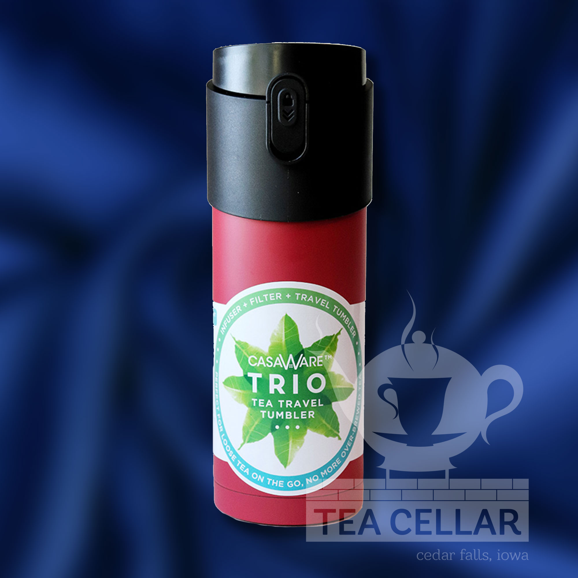 Upside Down Tea Tumbler--12 oz. 3 Upside Down Tea Tumbler--12 oz. - Image 3