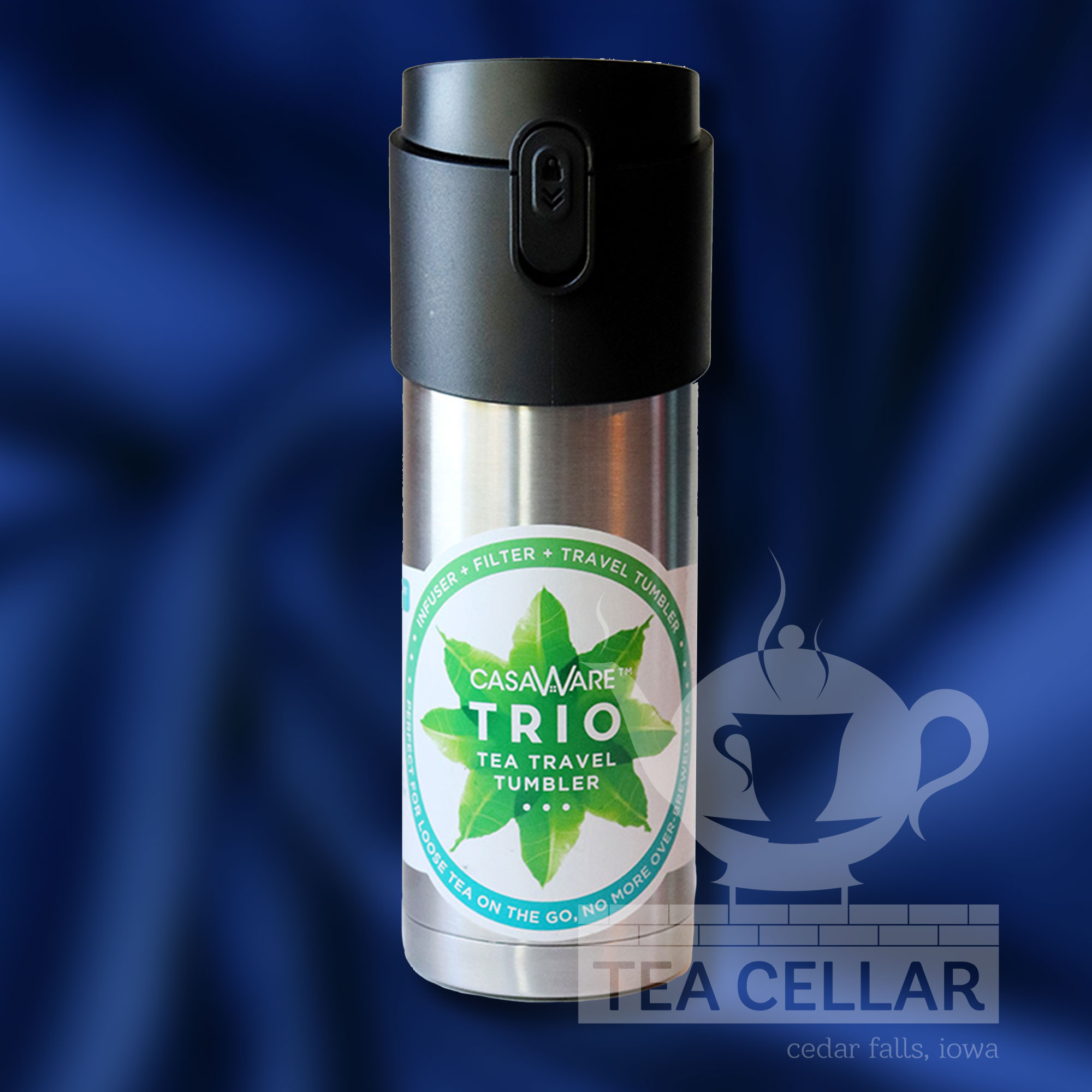 Upside Down Tea Tumbler--12 oz. 2 Upside Down Tea Tumbler--12 oz. - Image 2