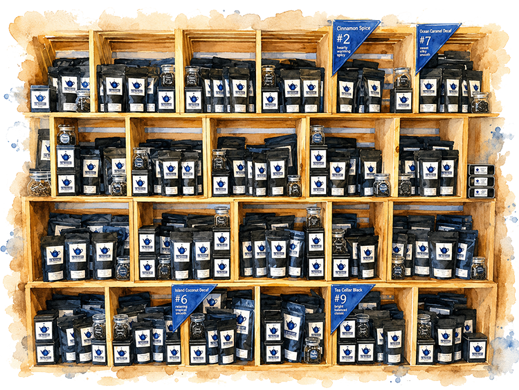 tea wall